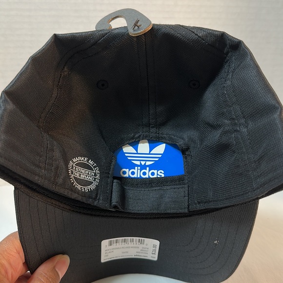 Adidas Men’s Relaxed Modern Fit Hat Black Adjustable - Picture 3 of 10